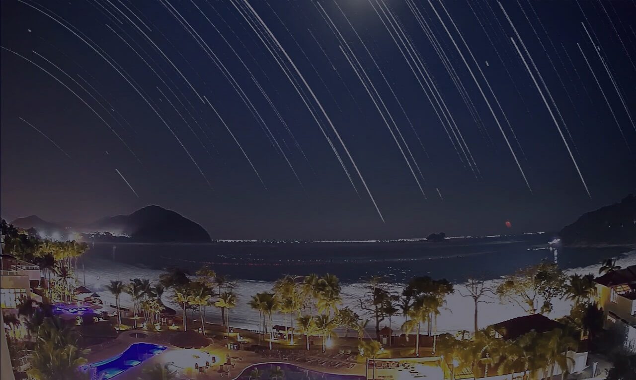 Noite belíssima e um amanhecer espetacular no Guarujá/SP. Veja o vídeo ...